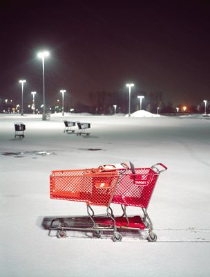 Shopping Carts (3 a.m. series), by Art Opportunities subscriber Christopher Schneider